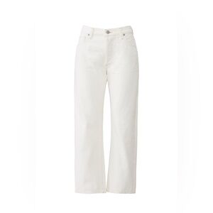 Citizens Of Humanity High-Rise Wide-Leg Jeans in White